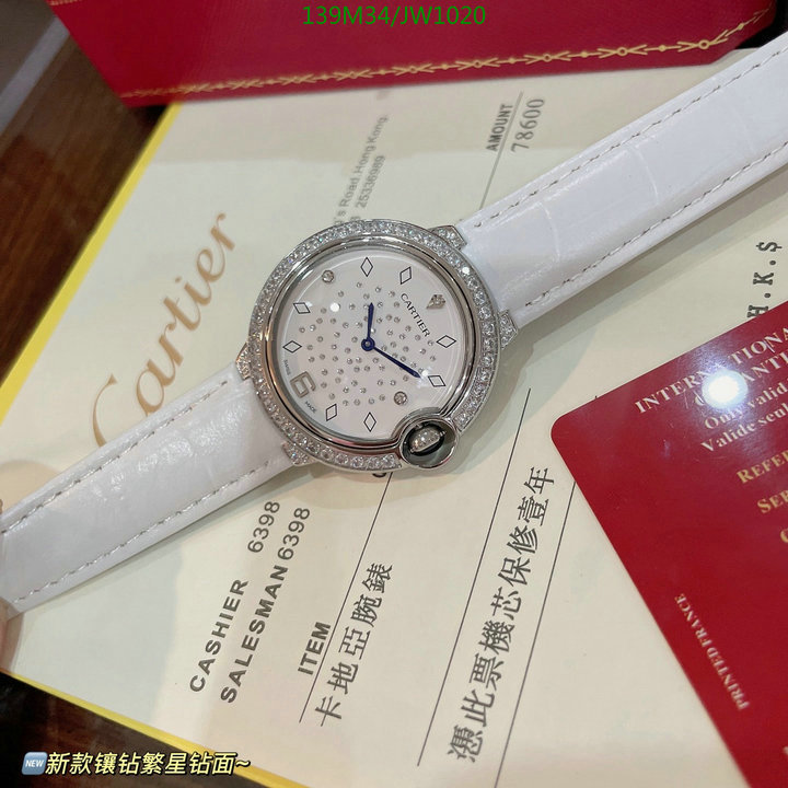 Watch-4A Quality-Cartier Code: JW1020 $: 139USD