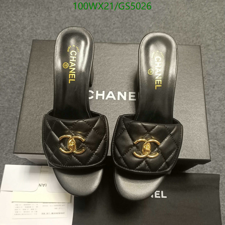 Women Shoes-Chanel Code: GS5026 $: 100USD