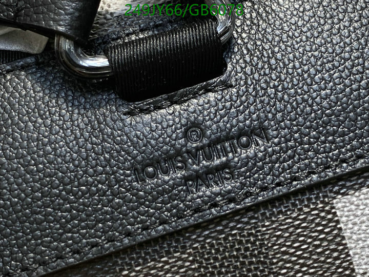 LV Bag-(Mirror)-Backpack- Code: GB6078 $: 249USD