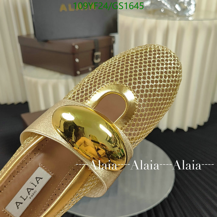 Women Shoes-ALAIA Code: GC1645 $: 109USD