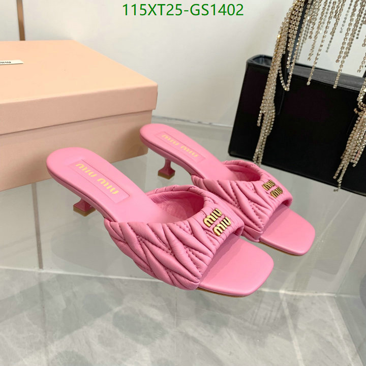 Women Shoes-Miu Miu Code: GS1402 $: 115USD