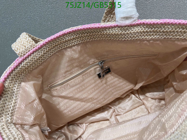Prada Bag-(4A)-Handbag- Code: GB5515 $: 75USD