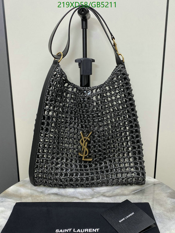 YSL Bag-(Mirror)-Handbag- Code: GB5211 $: 219USD