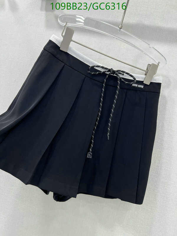 Clothing-MIUMIU Code: GC6316 $: 109USD