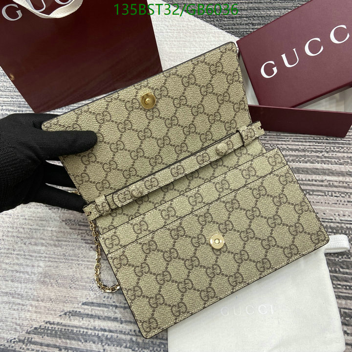 Gucci Bag-(Mirror)-Crossbody- Code: GB6036 $: 135USD