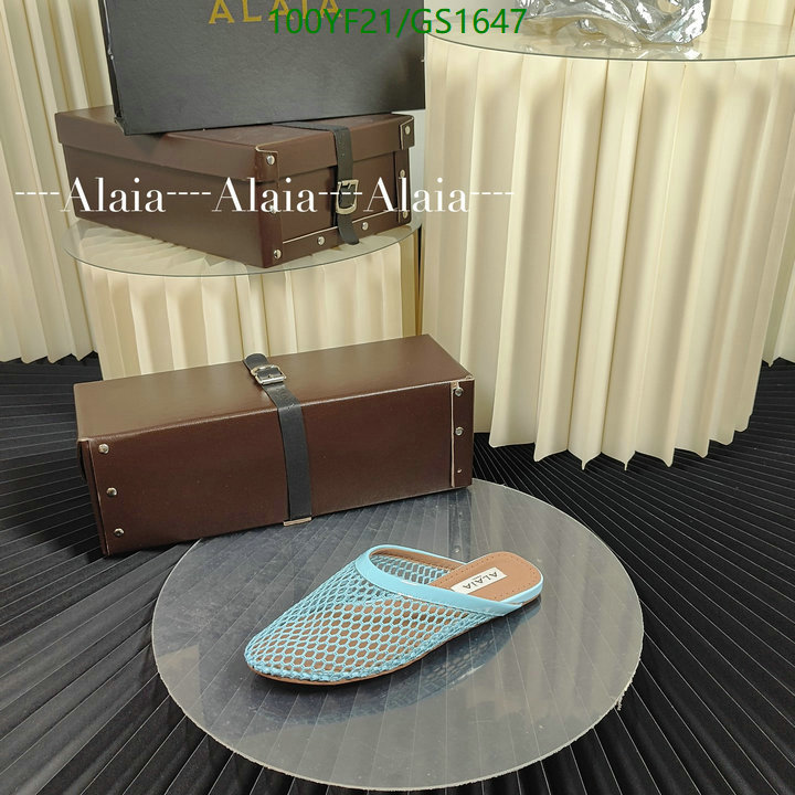 Women Shoes-ALAIA Code: GC1647 $: 100USD