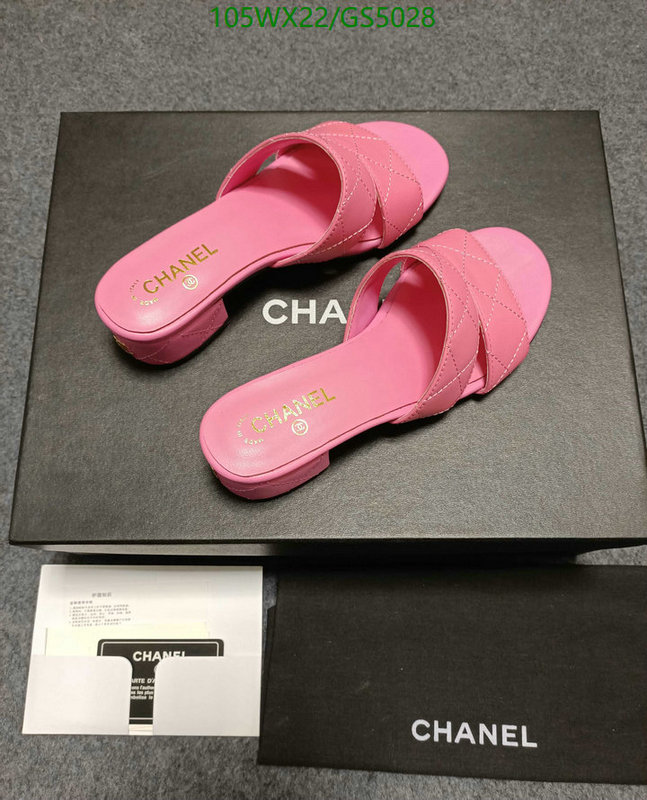 Women Shoes-Chanel Code: GS5028 $: 105USD