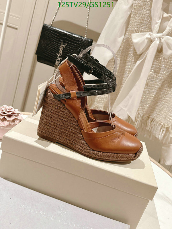 Women Shoes-Brunello Cucinelli Code: GS1251 $: 125USD