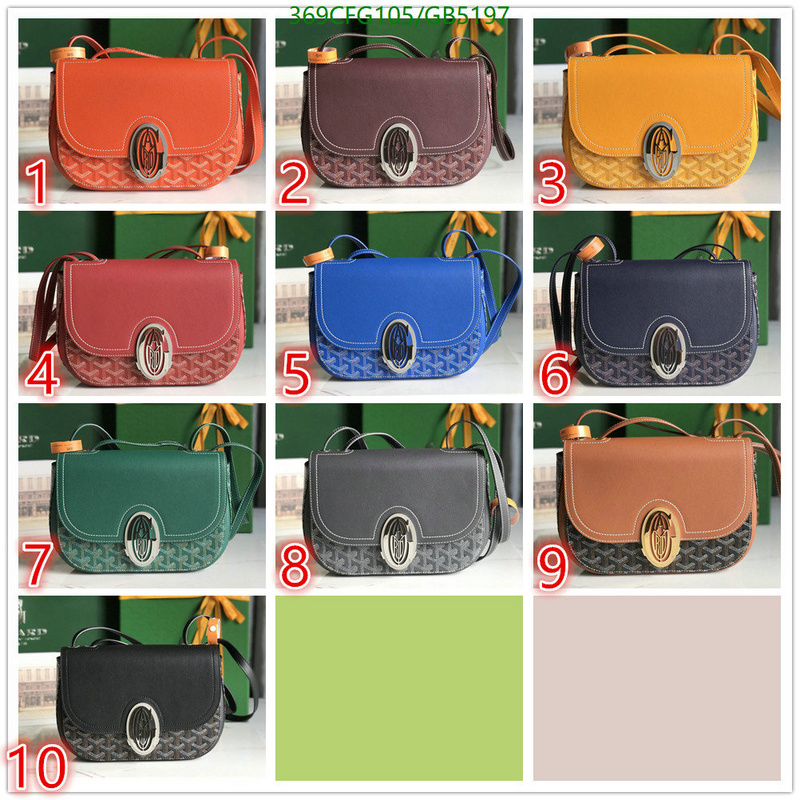 Goyard Bag-(Mirror)-Crossbody- Code: GB5197 $: 369USD