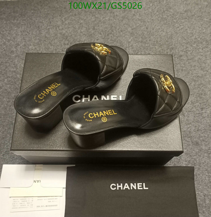 Women Shoes-Chanel Code: GS5026 $: 100USD
