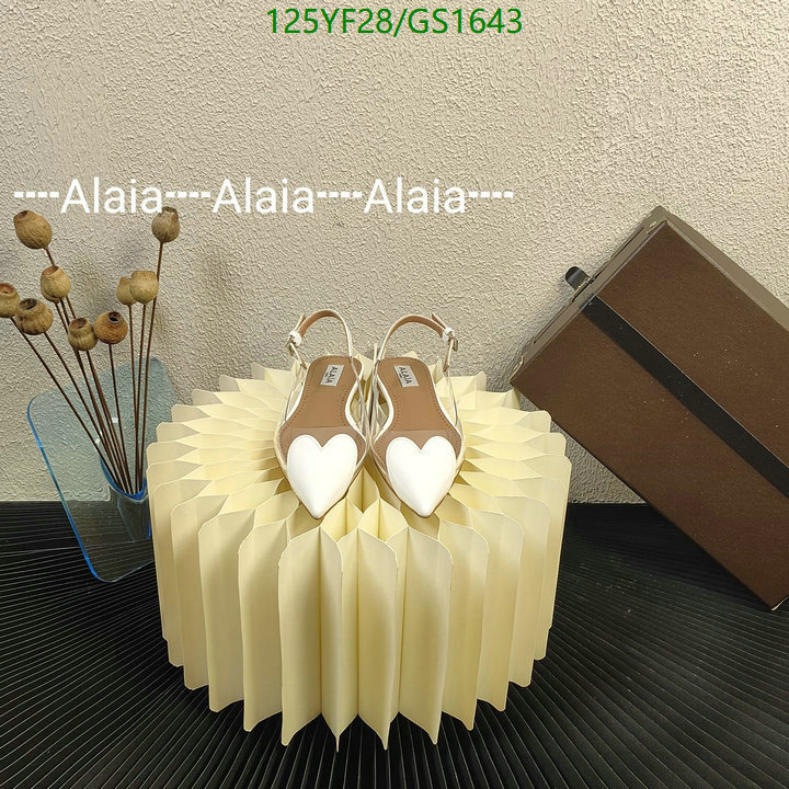 Women Shoes-ALAIA Code: GS1643 $: 125USD