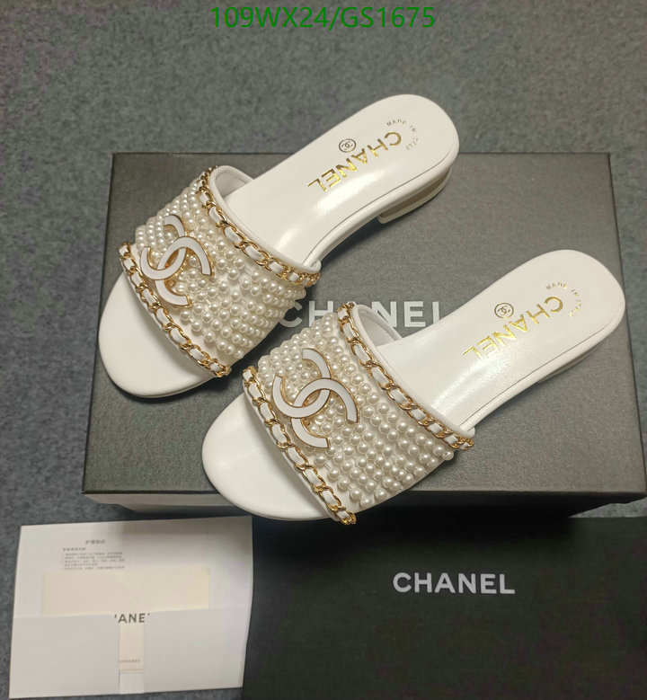 Women Shoes-Chanel Code: GS1675 $: 109USD