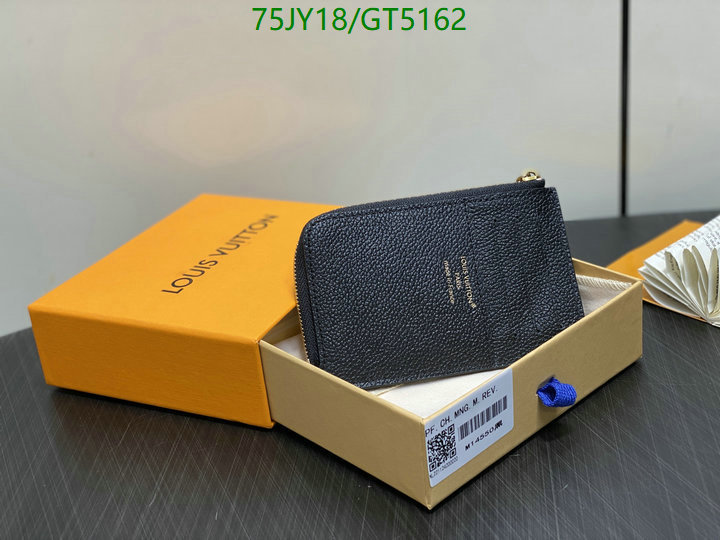 LV Bag-(Mirror)-Wallet- Code: GT5162 $: 75USD