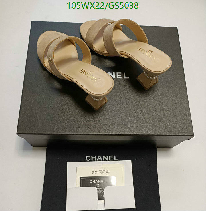 Women Shoes-Chanel Code: GS5038 $: 105USD