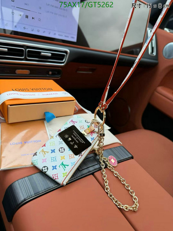 LV Bag-(4A)-Wallet- Code: GT5262 $: 75USD