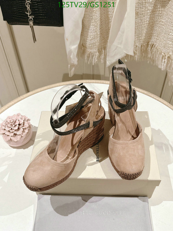 Women Shoes-Brunello Cucinelli Code: GS1251 $: 125USD