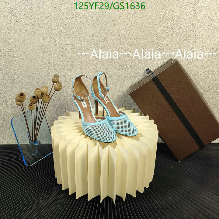 Women Shoes-ALAIA Code: GC1636 $: 125USD