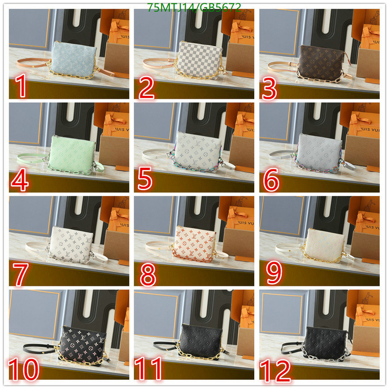 LV Bag-(4A)-Coussin Code: GB5672 $: 75USD-yupoo dhgate LV Bag-(4A)-Coussin Code: GB5672 $: 75USD