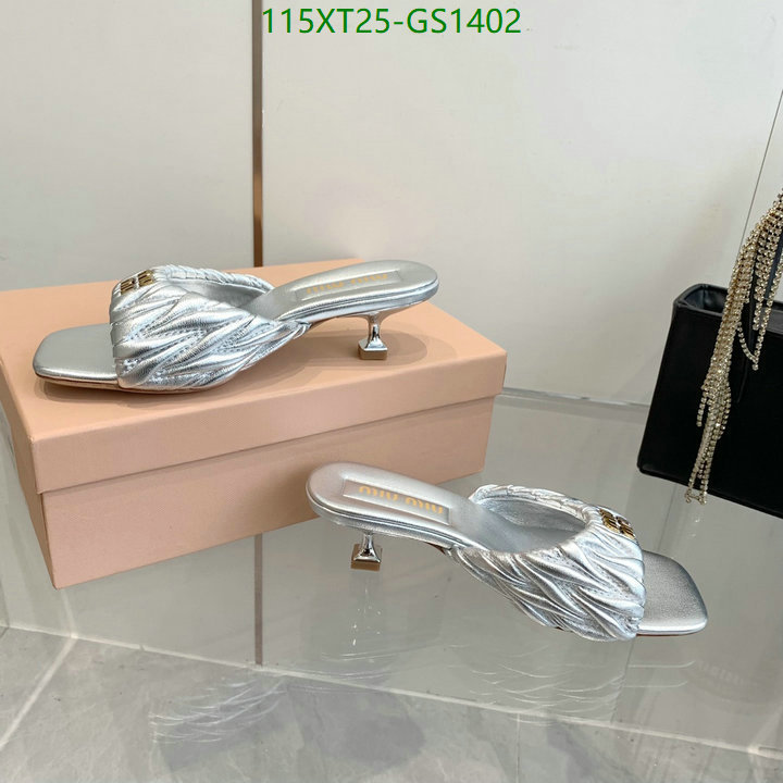Women Shoes-Miu Miu Code: GS1402 $: 115USD