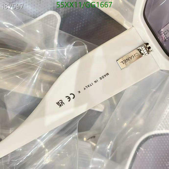 Glasses-Chanel Code: GG1667 $:55USD