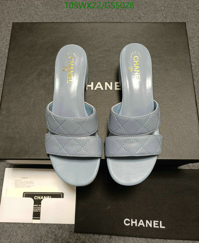 Women Shoes-Chanel Code: GS5028 $: 105USD