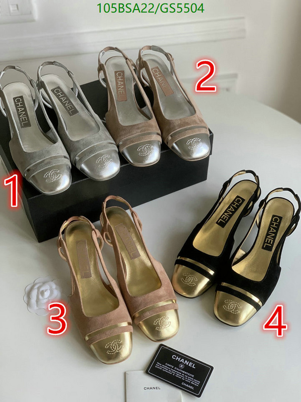 Women Shoes-Chanel Code: GS5504 $: 105USD