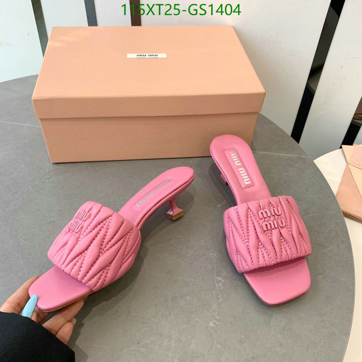 Women Shoes-Miu Miu Code: GS1404 $: 115USD