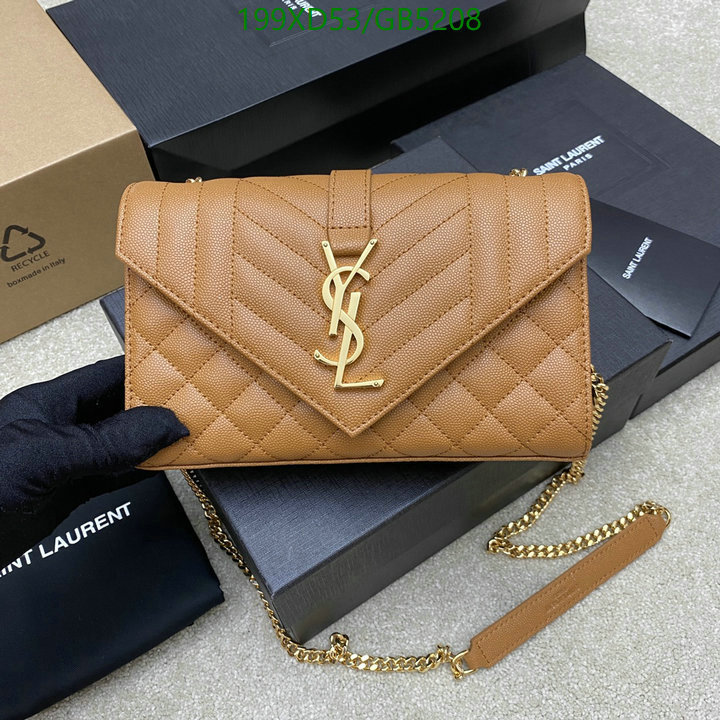 YSL Bag-(Mirror)-Envelope Series Code: GB5208 $: 199USD