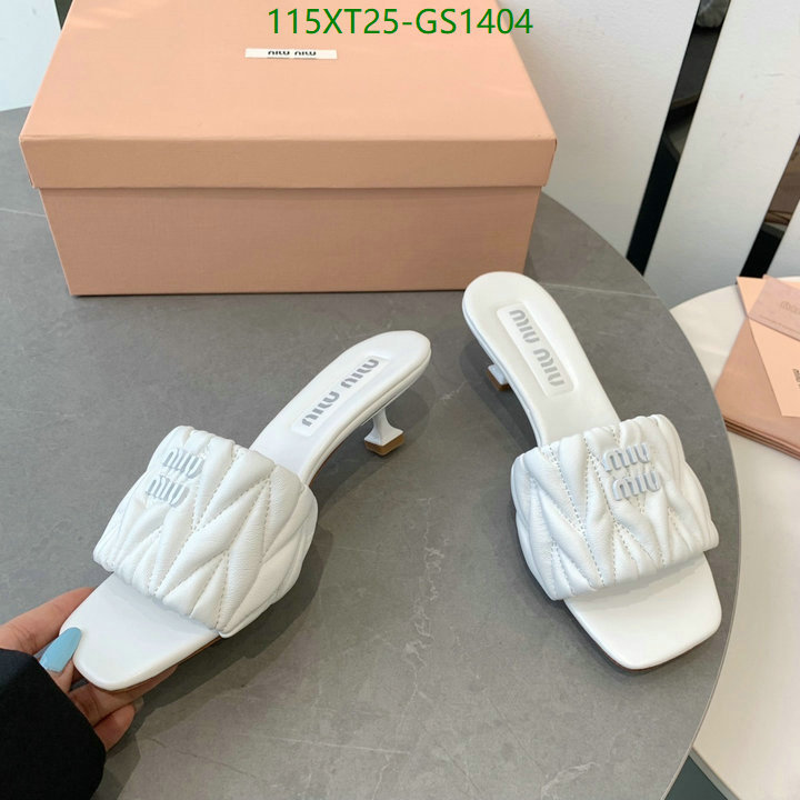 Women Shoes-Miu Miu Code: GS1404 $: 115USD