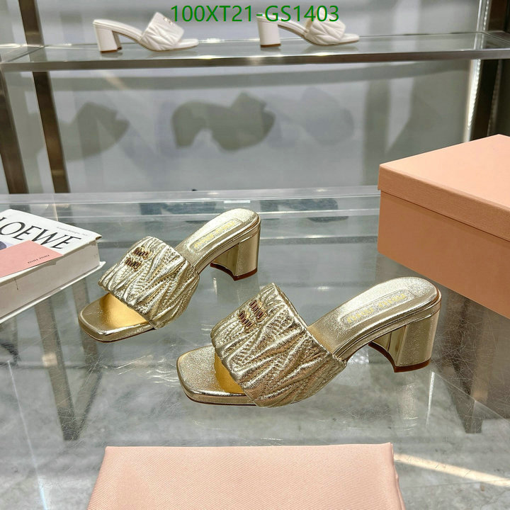 Women Shoes-Miu Miu Code: GS1403 $: 100USD
