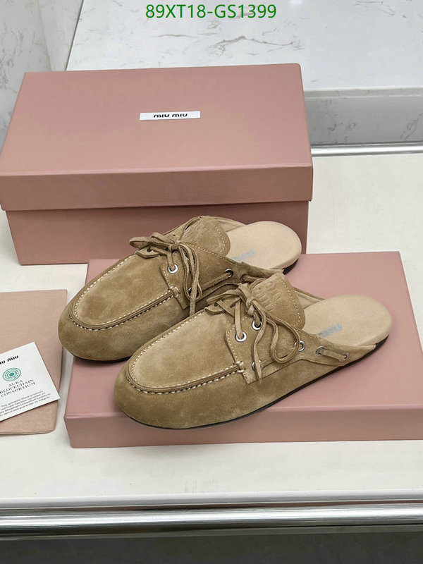Women Shoes-Miu Miu Code: GS1399 $: 89USD