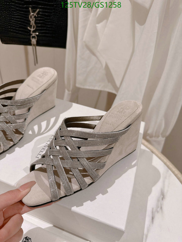 Women Shoes-Brunello Cucinelli Code: GS1258 $: 125USD