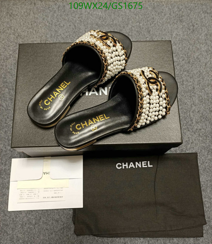 Women Shoes-Chanel Code: GS1675 $: 109USD