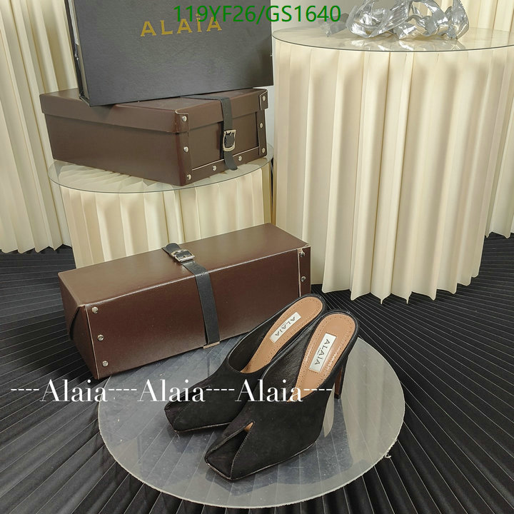 Women Shoes-ALAIA Code: GC1640 $: 119USD