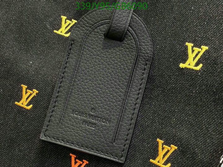 LV Bag-(Mirror)-Keepall BandouliRe 45-50- Code: GB6090 $: 339USD