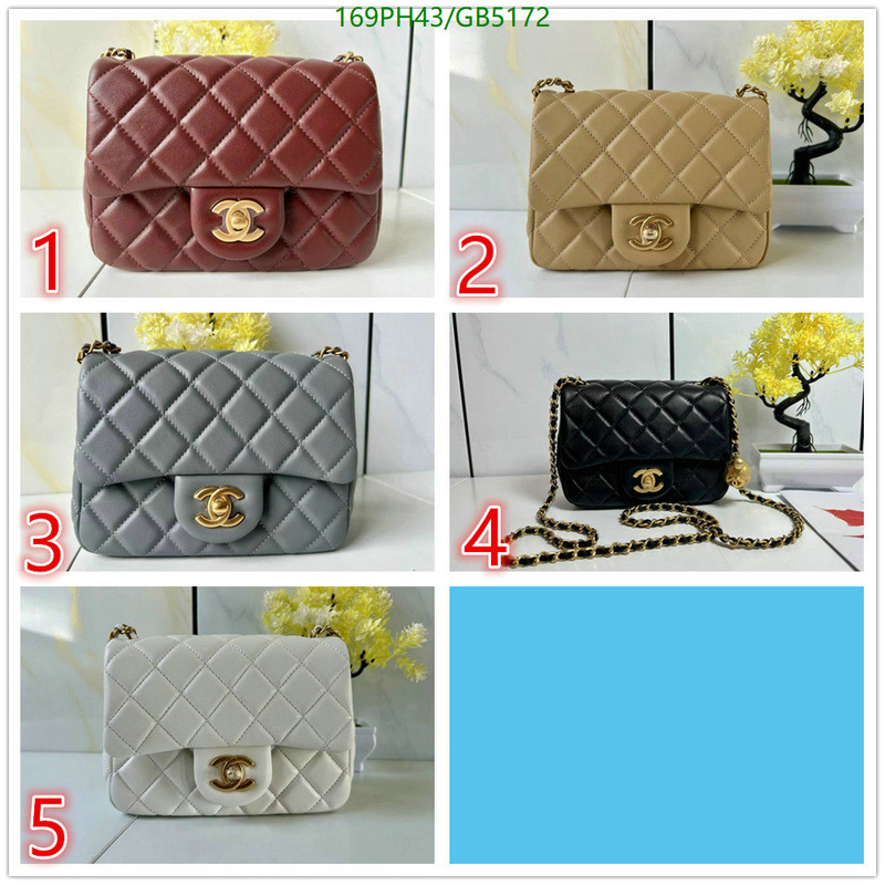 Chanel Bag-(Mirror)-Crossbody- Code: GB5172 $: 169USD
