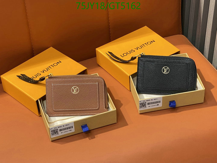 LV Bag-(Mirror)-Wallet- Code: GT5162 $: 75USD
