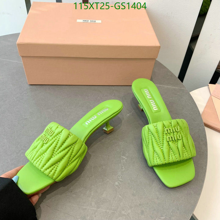 Women Shoes-Miu Miu Code: GS1404 $: 115USD