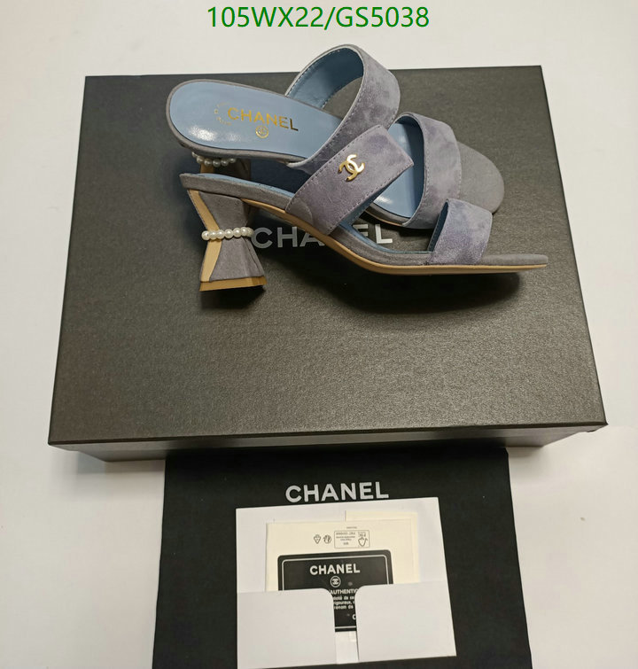 Women Shoes-Chanel Code: GS5038 $: 105USD