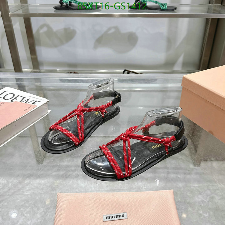 Women Shoes-Miu Miu Code: GS1412 $: 85USD