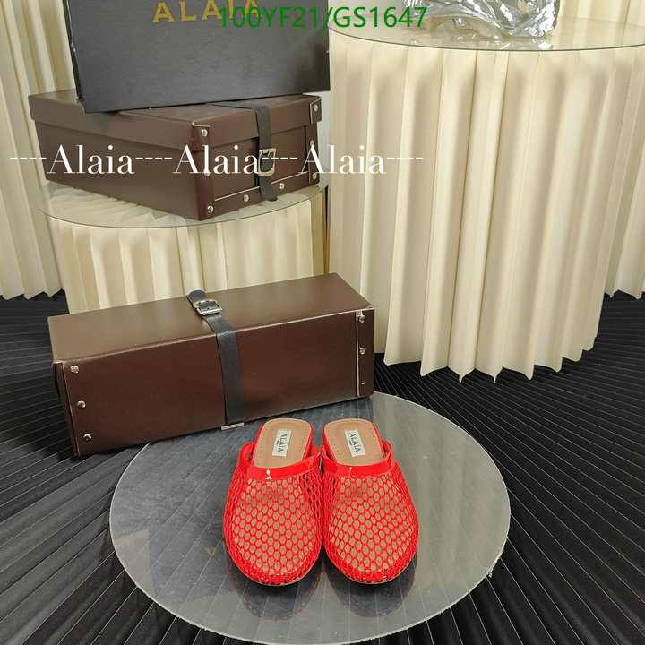 Women Shoes-ALAIA Code: GC1647 $: 100USD