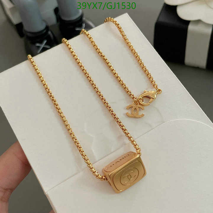 Jewelry-Chanel Code: GJ1530 $: 39USD