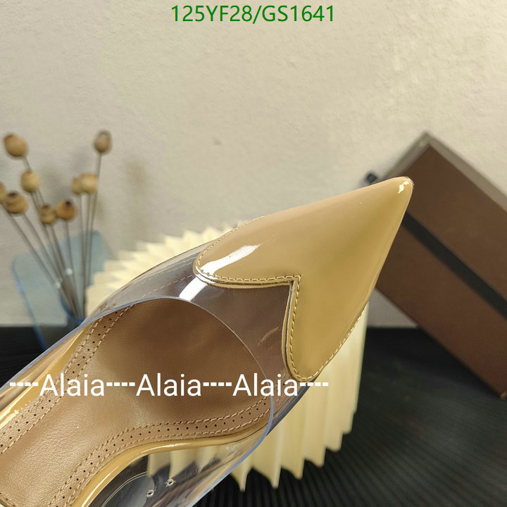 Women Shoes-ALAIA Code: GC1641 $: 125USD