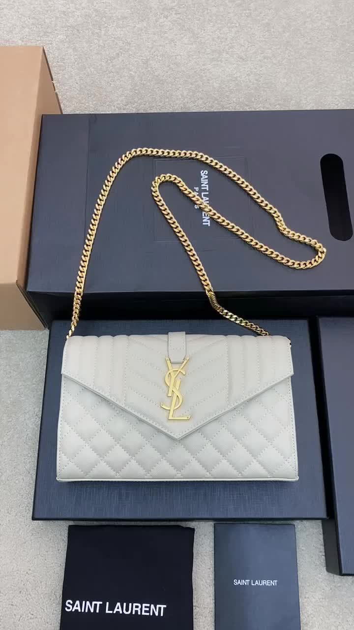 YSL Bag-(Mirror)-Envelope Series Code: GB5205 $: 185USD