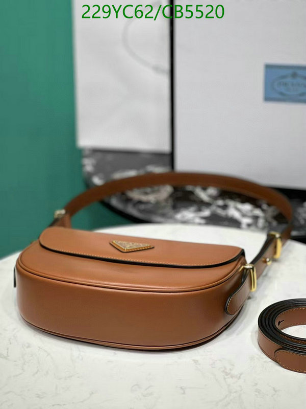 Prada Bag-(Mirror)-Handbag- Code: CB5520 $: 229USD