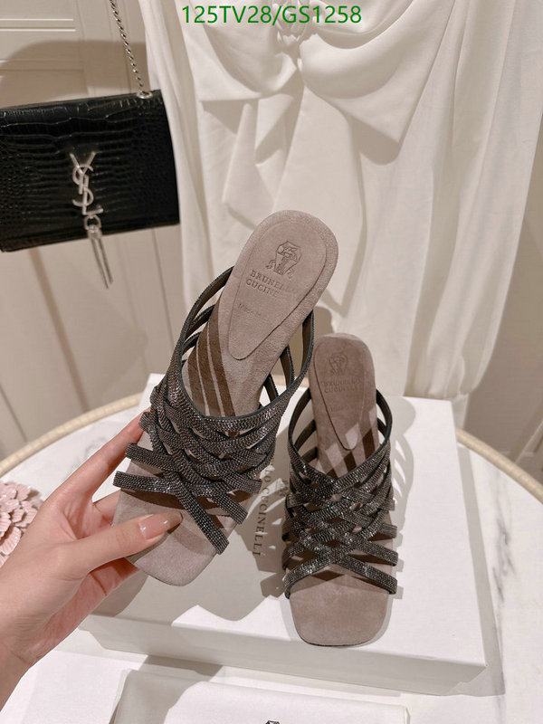 Women Shoes-Brunello Cucinelli Code: GS1258 $: 125USD