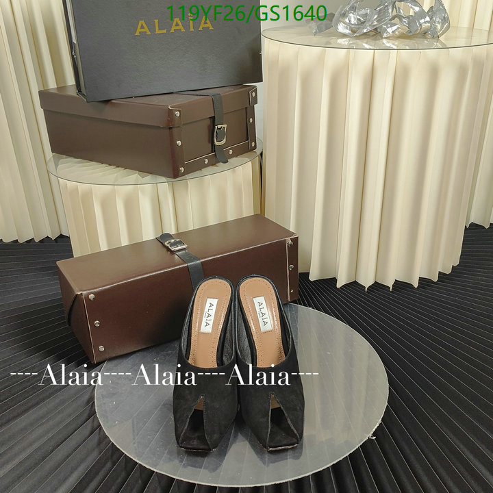 Women Shoes-ALAIA Code: GC1640 $: 119USD