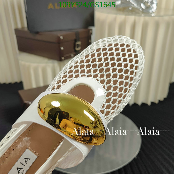 Women Shoes-ALAIA Code: GC1645 $: 109USD