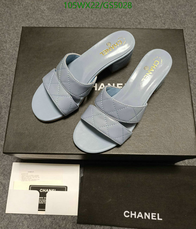 Women Shoes-Chanel Code: GS5028 $: 105USD