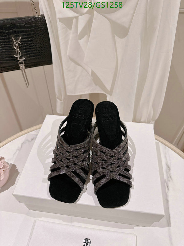 Women Shoes-Brunello Cucinelli Code: GS1258 $: 125USD